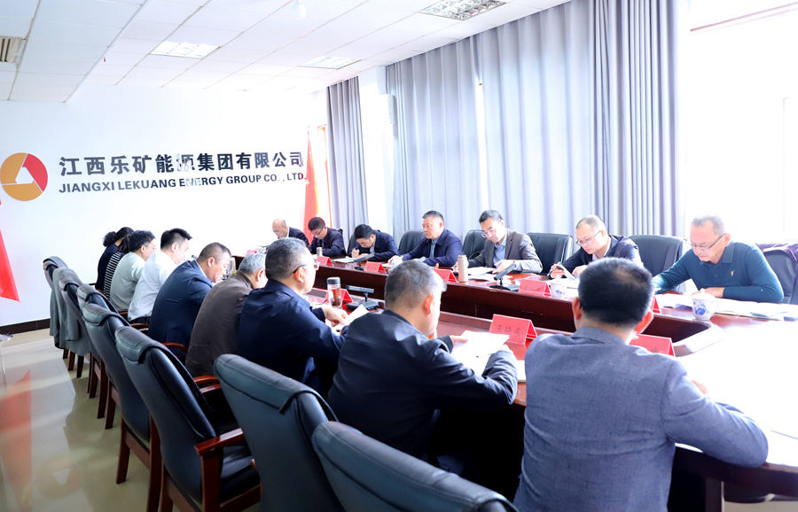 蔡正華到樂礦能源調(diào)研指導工作